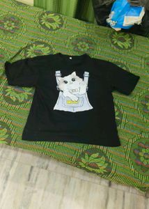 Cute Cat Graphic T-Shirt