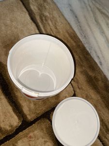 Hand-painted Heart Bucket