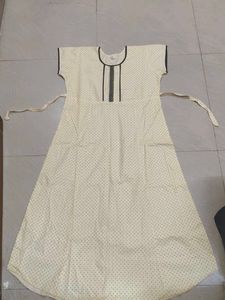 Comfortable Polka Dot Nightdress
