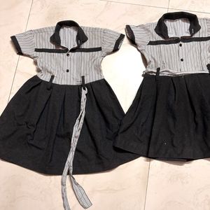 Two Striped  Dresses