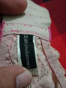 Floral Embroidered Bra 40 c and d cup
