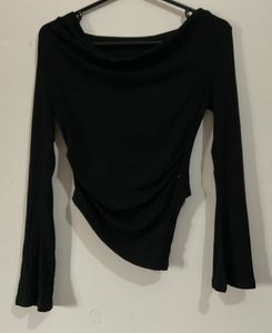 Urbanic Black Long Sleeve Top