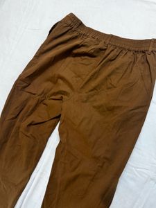 Brown Wide Leg Pants