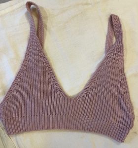 Knit Bralette Top