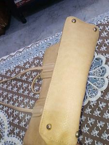 Pantaloons forever Glam Stylish Beige Tote Bag