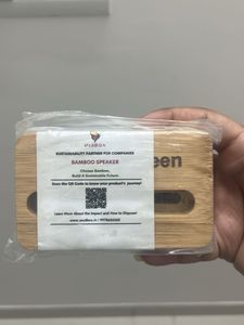 Eco-Friendly Bamboo Speaker
