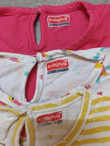 3 Pieces of Cute Girls' T-Shirt Bundle