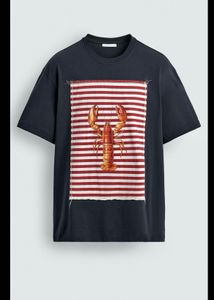 Zara Lobster Patch Tee