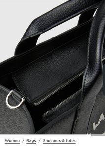 Karl Lagerfeld Black Tote Bag