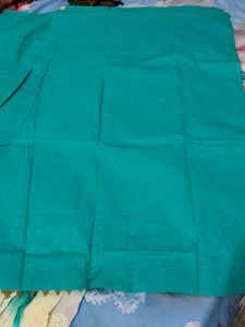Embroidered Teal Kurta Set with Dupatta