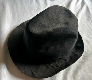 🎩Classic Black Fedora Hat