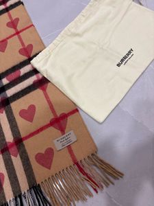 Burberry Heart Print Scarf