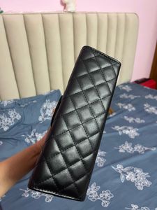 Black Quilted Chain Shoulder Bag | Stylish Crossbo