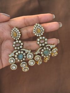 Elegant Oxidized Jhumka Earrings