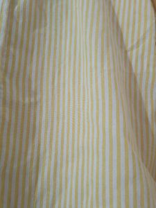 Yellow Striped Button-Up Shirt🌞💛🔥