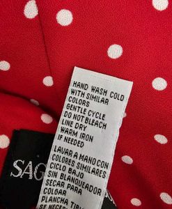 Sag Harbor petite Size 12 Polka Dot Womens Dress