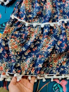 Floral Print Bohemian Dress
