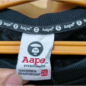 Aape sweatshirt black size 2XL