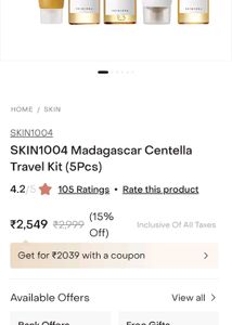 Skin1004 Traval Kit