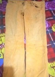 Yellow Jeans Pants