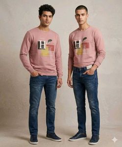 Combo Of Men's Denim Jeans And T-shirt