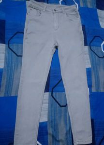 Light Grey Skinny Fit Jeans