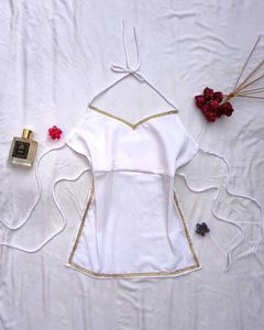 Y2k chatpati halter backless kurti🌙