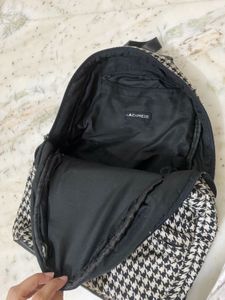 Houndstooth Backpack &amp; Sling Bag
