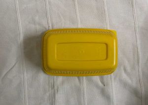 UNUSED Yellow Plastic Storage Container