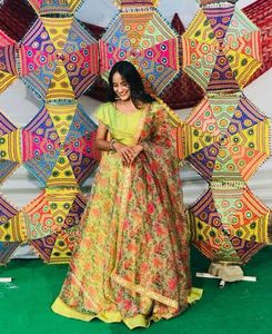 Elegant Floral Lehenga Choli Set