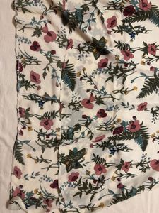 Printed High Low Dress