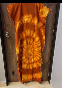 Tie-Dye Print Nightgown