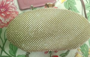 Sparkling Embellished Clutch Bag