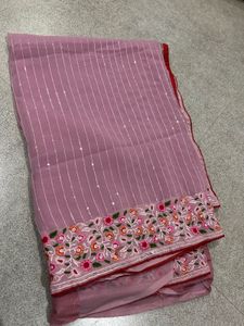Beautiful Embroidered Saree