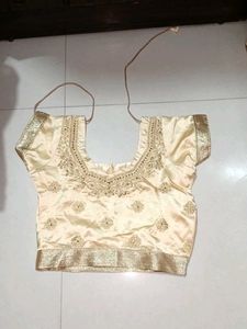 Embellished Silk Blouse