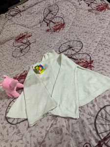 White Woollen Top Used