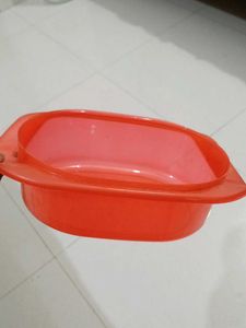 Red Food Container with Lid