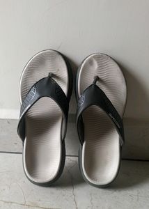 Red Tape Men Slippers (Beige, 9)