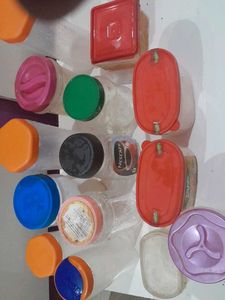collection of Mixed Plastic Containers - Kitchen S