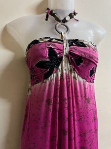 Pintrest Free Size Sexy Goa Wear Long One Piece