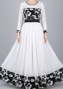 Elegant Floral Gown