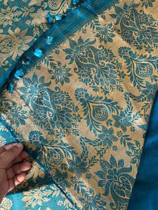 Pure silk Assam Paat Saree with attached borders