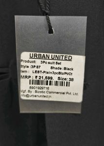 Urban United 3 pcs suit set