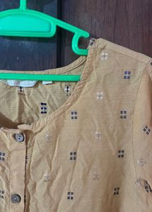 yellow kurti💛