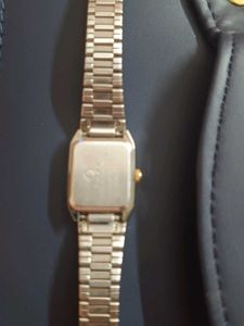 Vintage Omax Dual-Tone Quartz Watch
