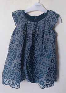 Printed A Line Frock