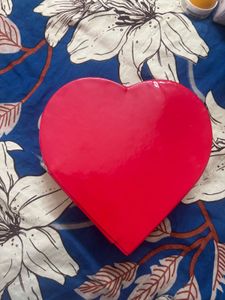 Red Heart Shaped Clutch