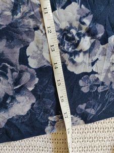 Floral Cami Top with Lace Trim