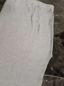 Light grey bodycon skirt