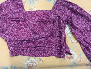 Stylish Smocked Crop Top